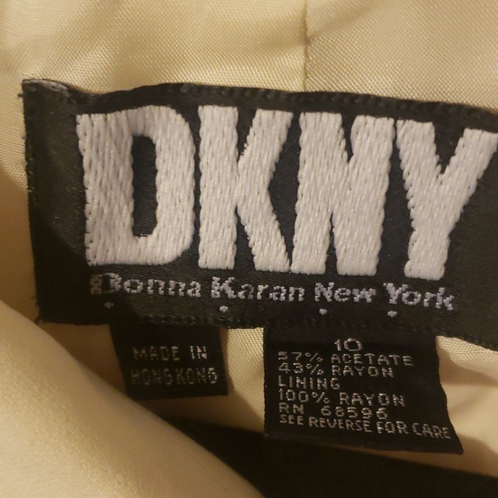 DKNY Womans Blazer White Size 10 - Picture 2 of 3